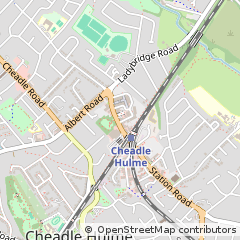 Map of Cheadle