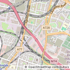 Map of Glasgow