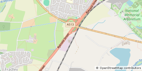 Map of Burton-on-Trent