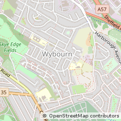 Map of Sheffield