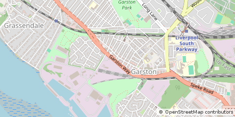 Map of Liverpool, Merseyside