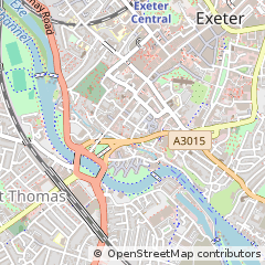 Map of Exeter