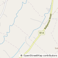 Map of Cushendall, Antrim