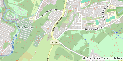 Map of Glasgow