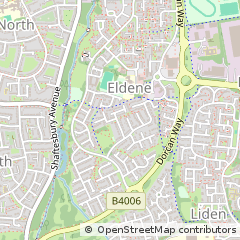 Map of Swindon, Wiltshire