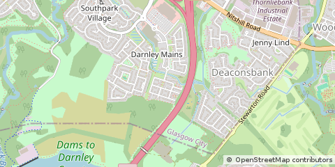 Map of Glasgow