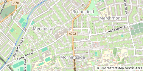 Map of Edinburgh