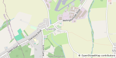 Map of Northampton