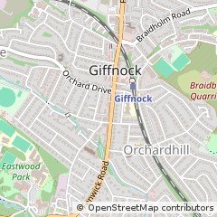 Map of Glasgow