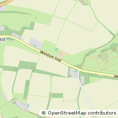 Map of Stockbridge, Hampshire