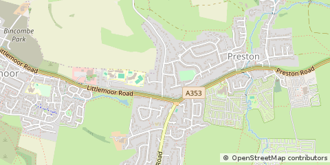 Map of Weymouth