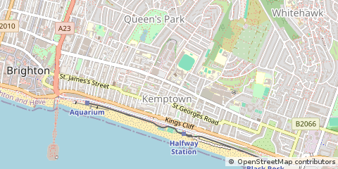 Map of Brighton