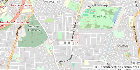 Map of Middlesbrough