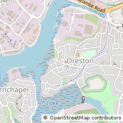Map of Plymouth, Devon