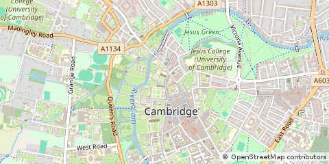 Map of Cambridge