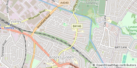Map of Birmingham
