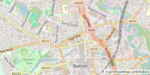 Map of Bolton