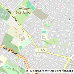 Map of Leicester