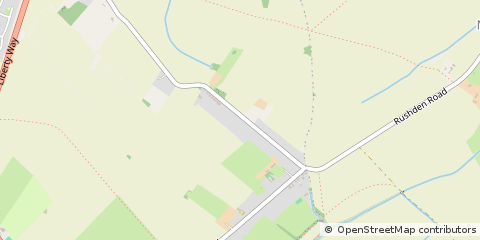 Map of Rushden
