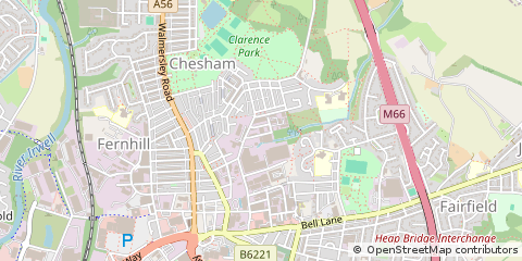Map of Bury