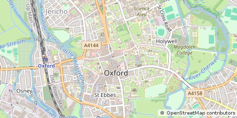 Map of Oxford