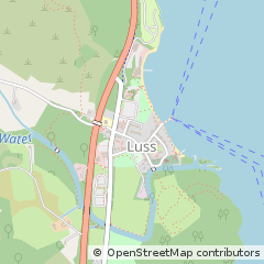 Map of Luss, Argyll