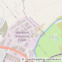 Map of Blackburn, Lancashire