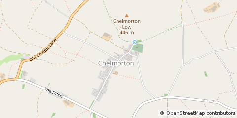 Map of Buxton, Derbyshire
