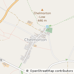 Map of Buxton, Derbyshire