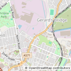 Map of ST. Helens, Merseyside