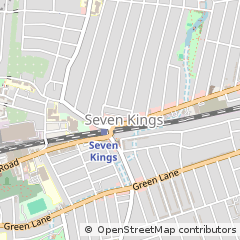 Map of Ilford, Essex