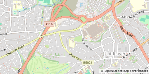 Map of Derby