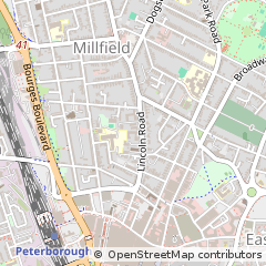Map of Peterborough