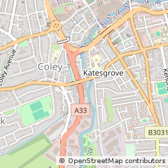 Map of Reading, Berkshire