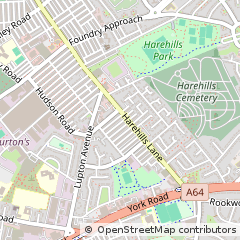 Map of Leeds