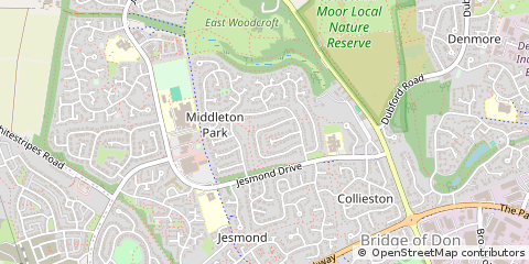 Map of Aberdeen