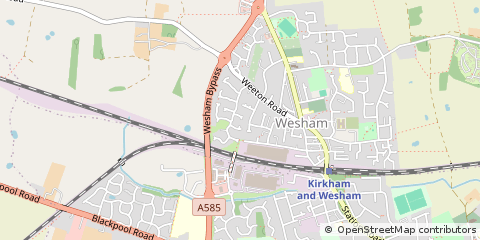 Map of Preston