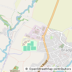 Map of Bridport, Dorset