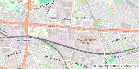 Map of Manchester