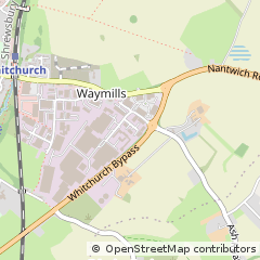 Map of Whitchurch