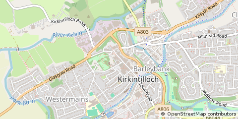 Map of Glasgow