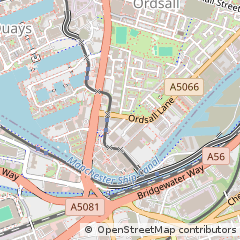 Map of Salford
