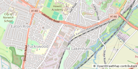 Map of Norwich