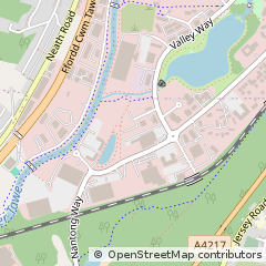 Map of Swansea