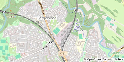 Map of Lanarkshire