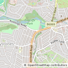 Map of Sheffield