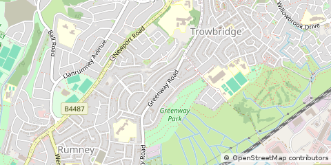 Map of Cardiff
