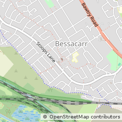 Map of Doncaster, South Yorkshire