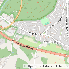 Map of Pembury, Kent