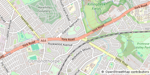 Map of Leeds